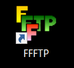 FFFTPを開く