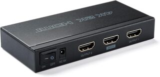 サンワダイレクト HDMI分配器 1入力2出力 400-VGA013