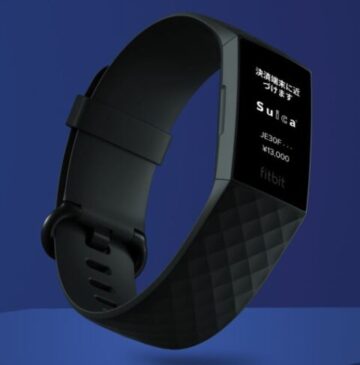 Fitbit Charge4 fフィットネストラッカーです。