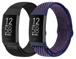 Fitbit Charge4 バンド交換 ナイロンタイプバンド