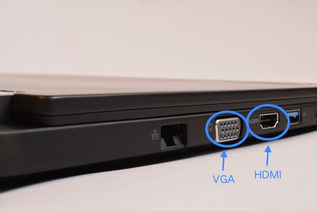 HDMI端子・アナログ端子（VGA・RGB）