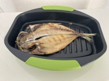 アジの開きをかんたんに焼き魚にする方法